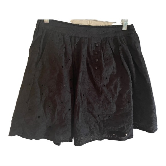 Scotch & Soda black eyelet skorts - Picture 2 of 8